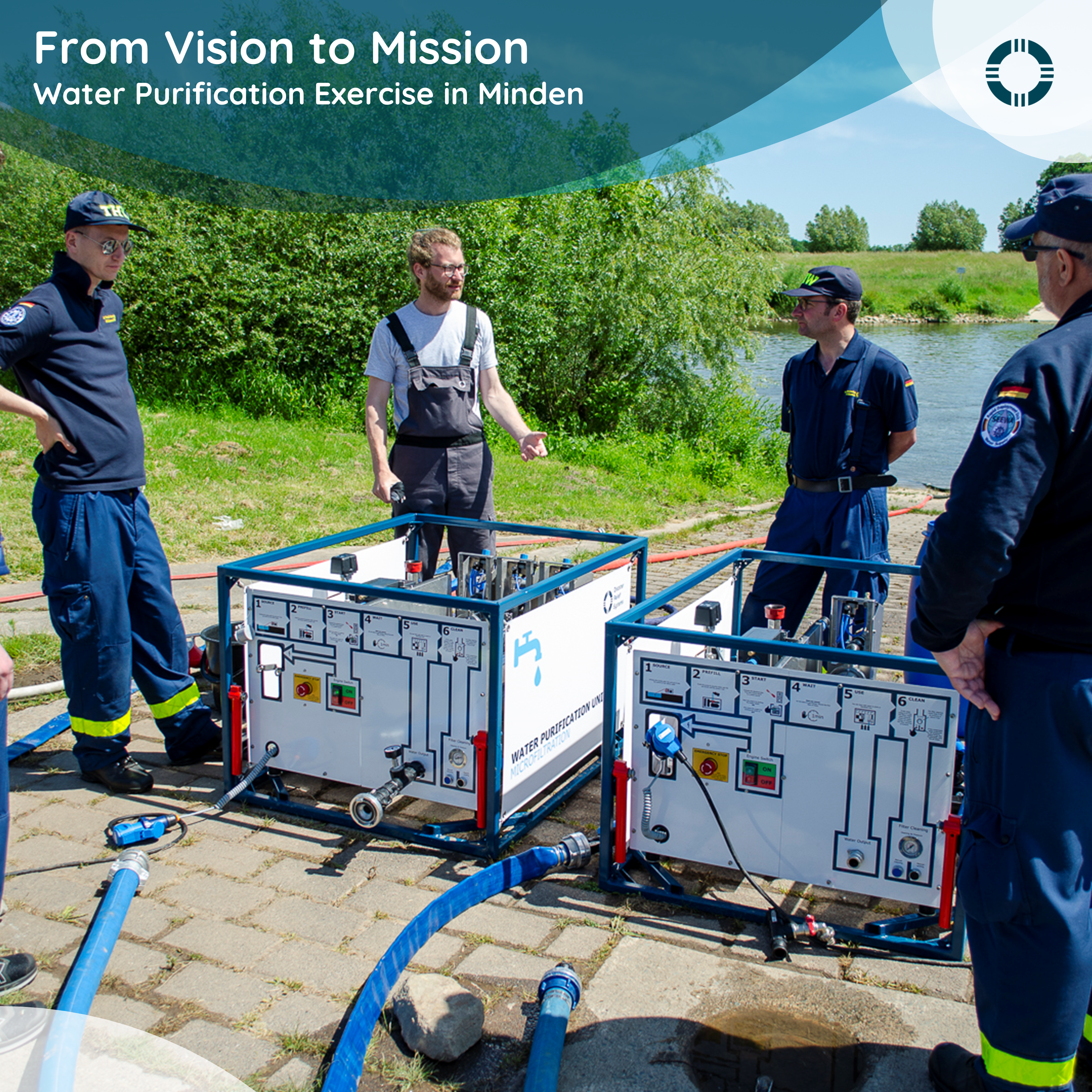 From Vision to Mission – Water purification exercise in Minden
